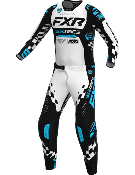 Pantalon cross FXR 26.5 Revo Daytona - Blanc Bleu