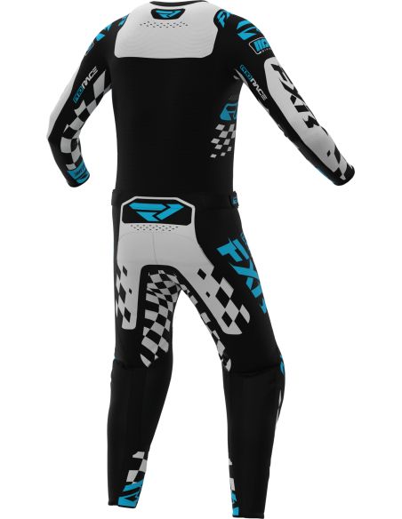 Pantalon cross FXR 26.5 Revo Daytona - Blanc Bleu