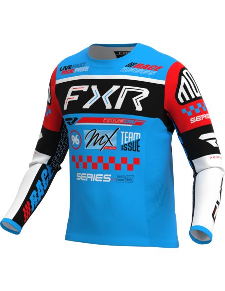 Maillot cross FXR 26.5 Podium Gladiator - Bleu