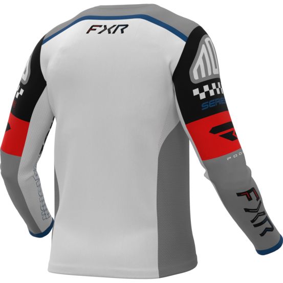 Maillot cross FXR 26.5 Podium Gladiator - Gris