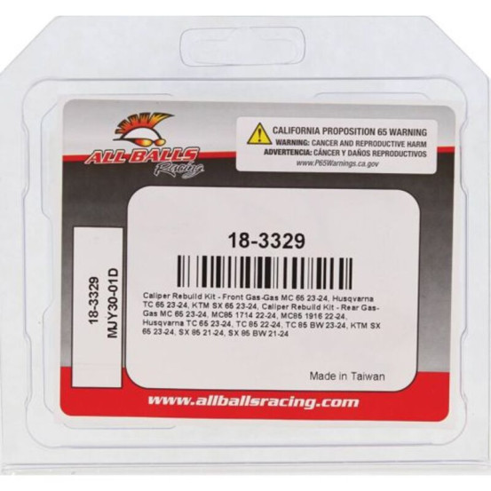 Kit réparation d'étrier de frein ALL BALLS - GAS GAS / HUSQVARNA / KTM