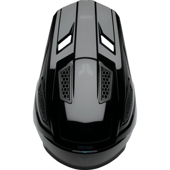 Casque cross Thor Fleet Blackout - Noir Brillant
