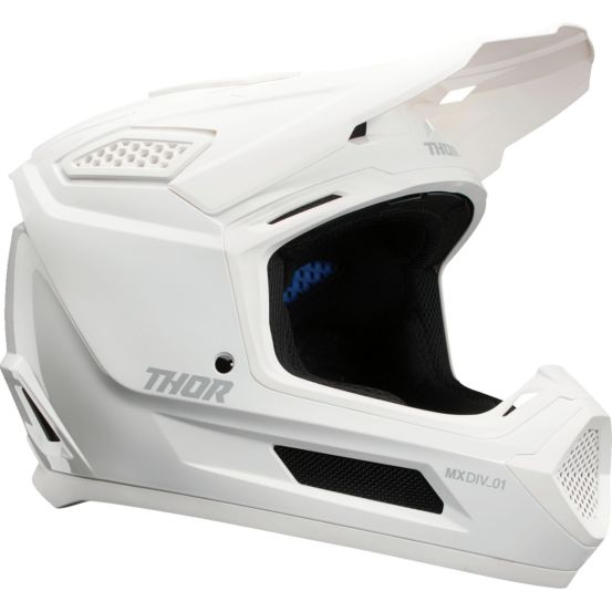 Casque cross Thor Fleet Whiteout - Blanc brillant