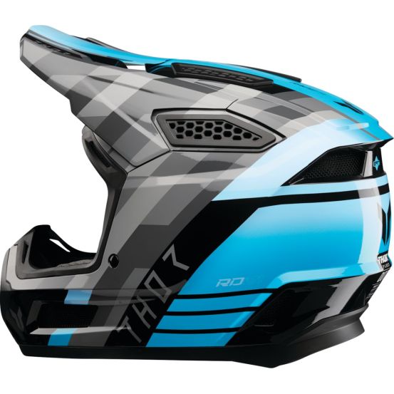Casque cross Thor Fleet Camber - Gris Bleu