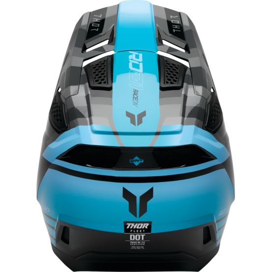 Casque cross Thor Fleet Camber - Gris Bleu