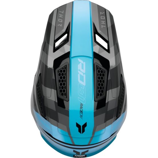 Casque cross Thor Fleet Camber - Gris Bleu