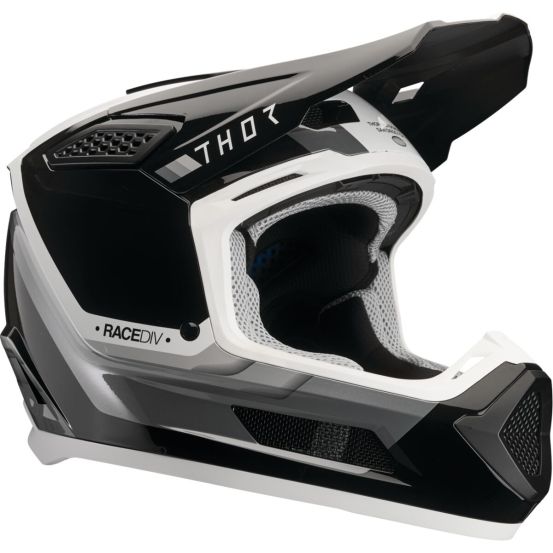 Casque cross Thor Fleet Defy - Noir Blanc