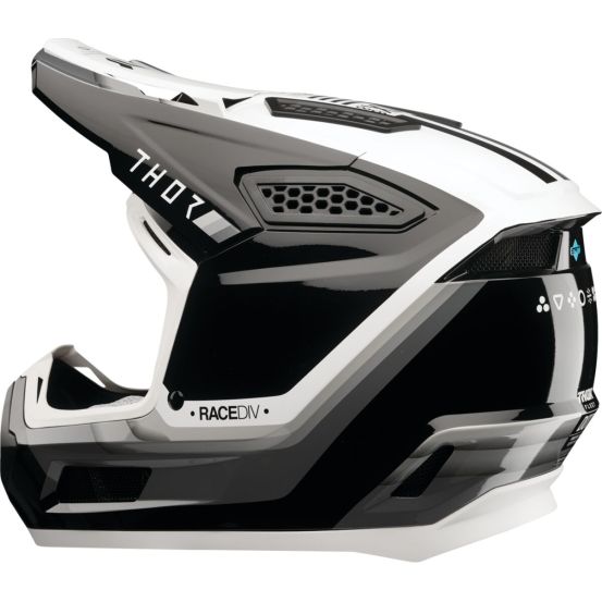Casque cross Thor Fleet Defy - Noir Blanc