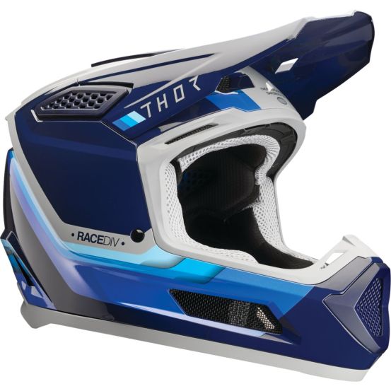 Casque cross Thor Fleet Defy - Noir Gris Bleu