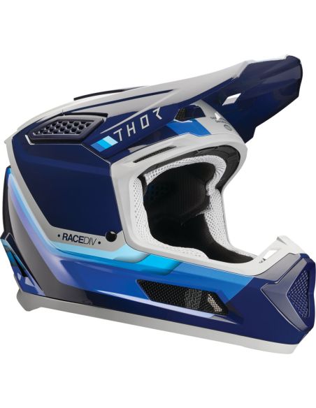 Casque cross Thor Fleet Defy - Noir Gris Bleu