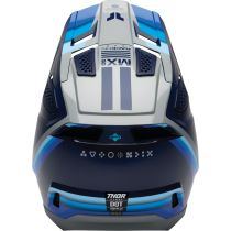 Casque cross Thor Fleet Defy - Noir Gris Bleu 2