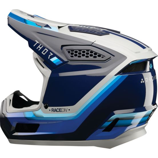 Casque cross Thor Fleet Defy - Noir Gris Bleu