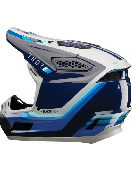 Casque cross Thor Fleet Defy - Noir Gris Bleu