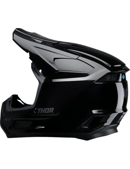 Casque cross enfant Thor Fleet Blackout - Noir brillant