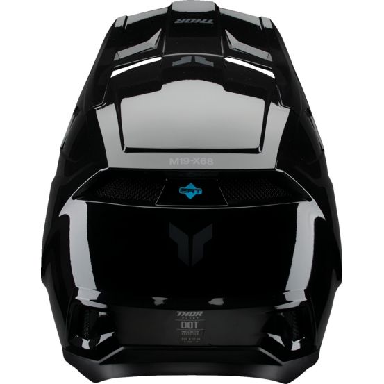 Casque cross enfant Thor Fleet Blackout - Noir brillant