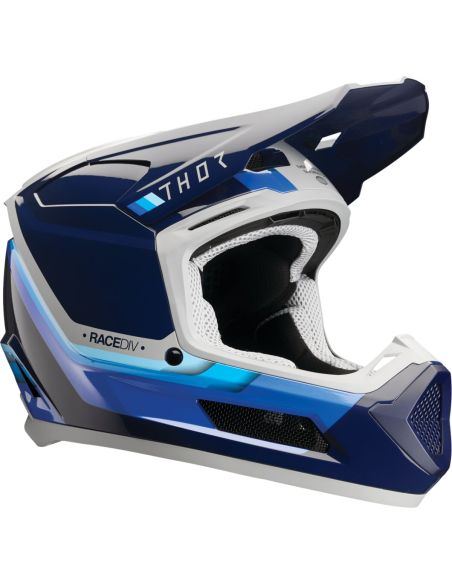 Casque cross enfant Thor Fleet Defy - Bleu Gris