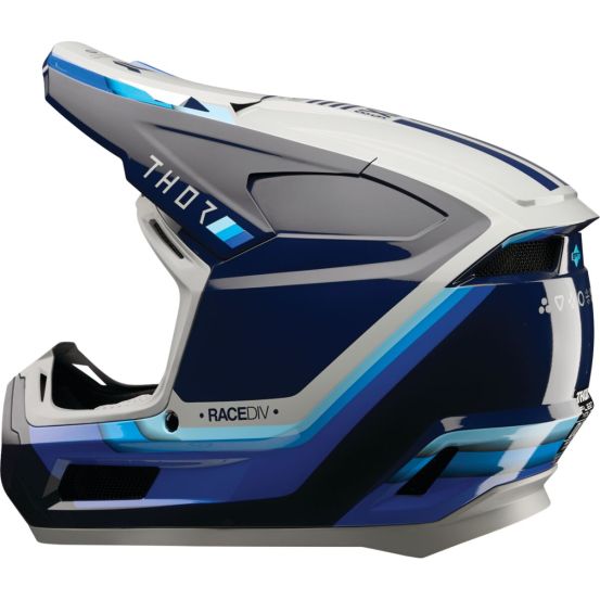 Casque cross enfant Thor Fleet Defy - Bleu Gris