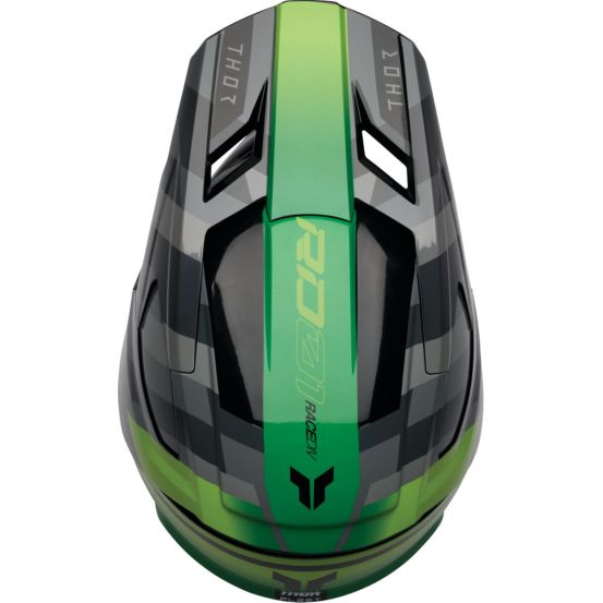 Casque cross enfant Thor Fleet Camber - Noir vert