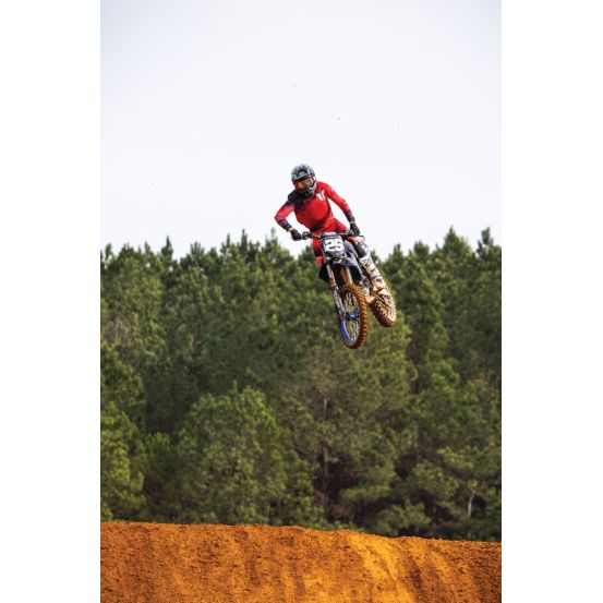 Pantalon cross Thot 2026 Sportmode -Carbon Rouge