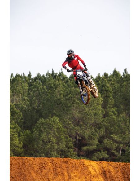 Pantalon cross Thot 2026 Sportmode -Carbon Rouge