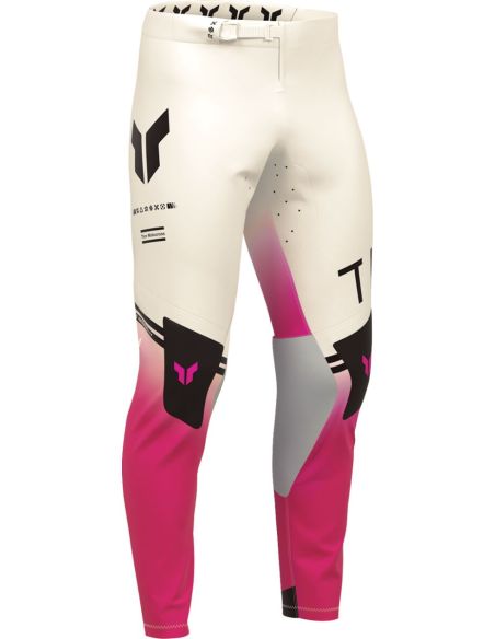 Pantalon cross Thot 2026 Sportmode - Geo Vintage Rose Blanc