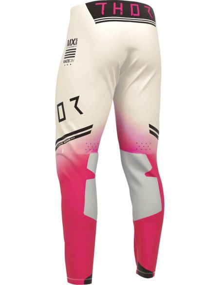 Pantalon cross Thot 2026 Sportmode - Geo Vintage Rose Blanc