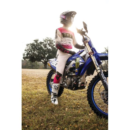 Pantalon cross Thot 2026 Sportmode - Geo Vintage Rose Blanc