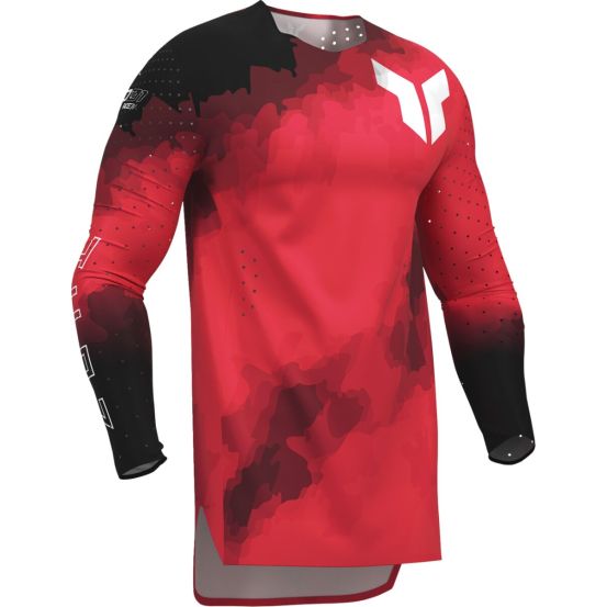 Maillot cross Thor 2026 Sportmode - Carbon Rouge