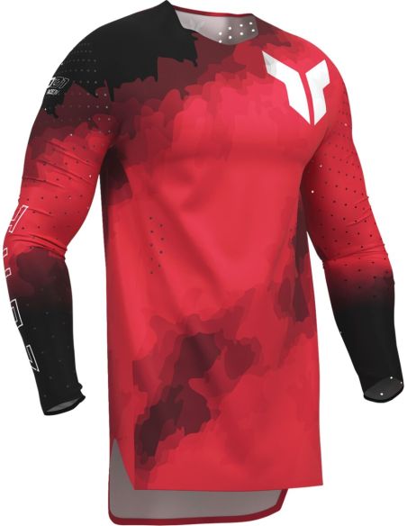 Maillot cross Thor 2026 Sportmode - Carbon Rouge