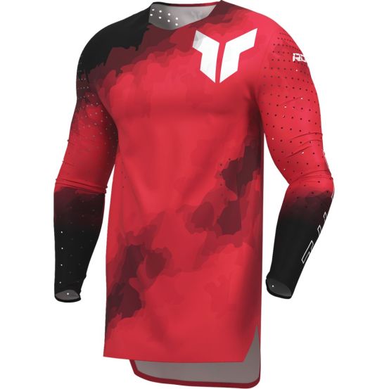 Maillot cross Thor 2026 Sportmode - Carbon Rouge