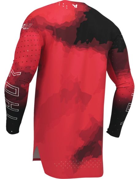Maillot cross Thor 2026 Sportmode - Carbon Rouge