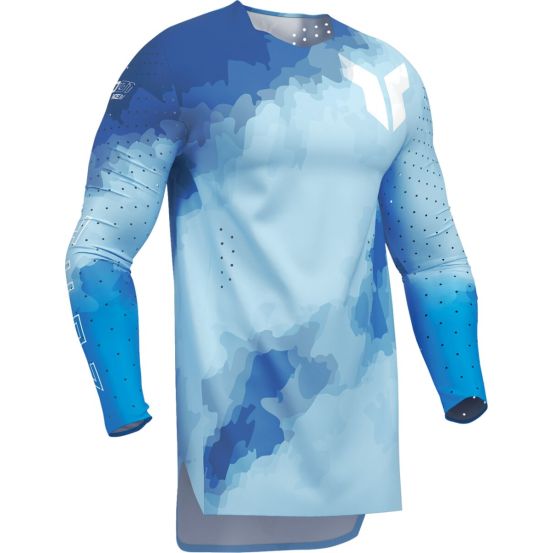 Maillot cross Thor 2026 Sportmode - Carbon Bleu