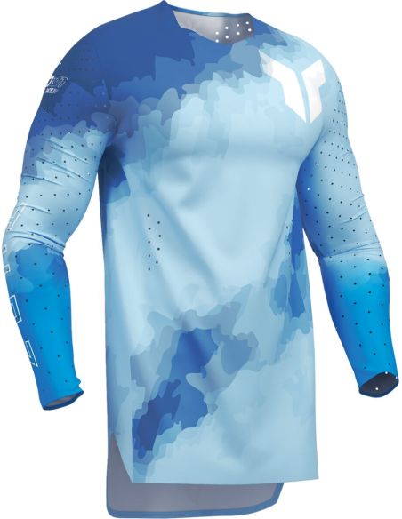 Maillot cross Thor 2026 Sportmode - Carbon Bleu