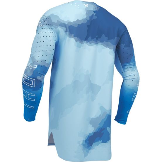 Maillot cross Thor 2026 Sportmode - Carbon Bleu