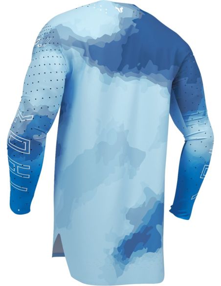 Maillot cross Thor 2026 Sportmode - Carbon Bleu
