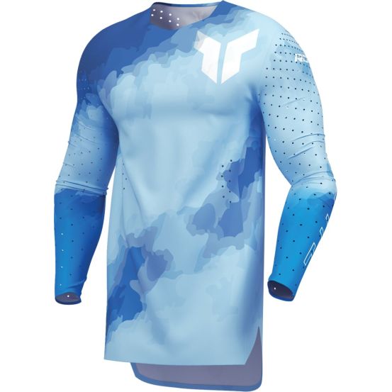 Maillot cross Thor 2026 Sportmode - Carbon Bleu