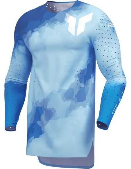 Maillot cross Thor 2026 Sportmode - Carbon Bleu