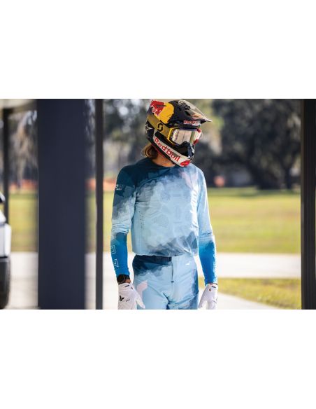 Maillot cross Thor 2026 Sportmode - Carbon Bleu