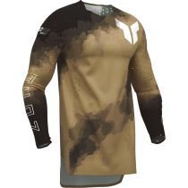 Maillot cross Thor 2026 Sportmode - Carbon Marron