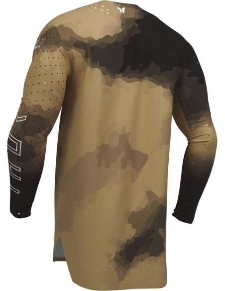 Maillot cross Thor 2026 Sportmode - Carbon Marron
