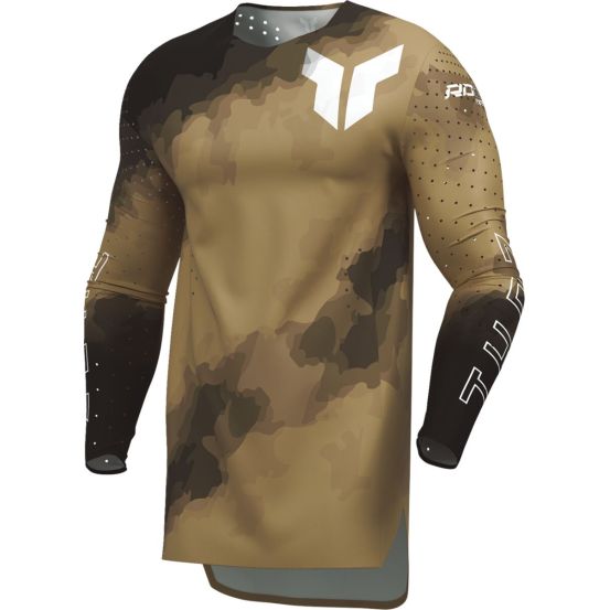 Maillot cross Thor 2026 Sportmode - Carbon Marron