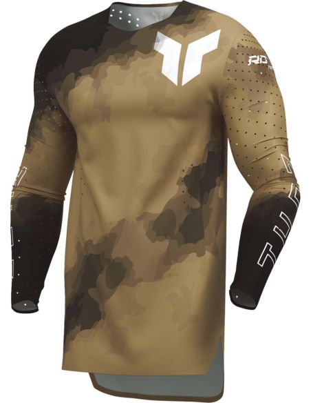 Maillot cross Thor 2026 Sportmode - Carbon Marron
