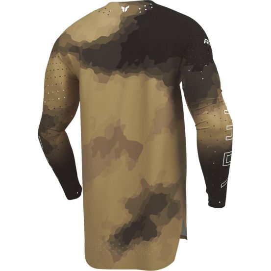Maillot cross Thor 2026 Sportmode - Carbon Marron