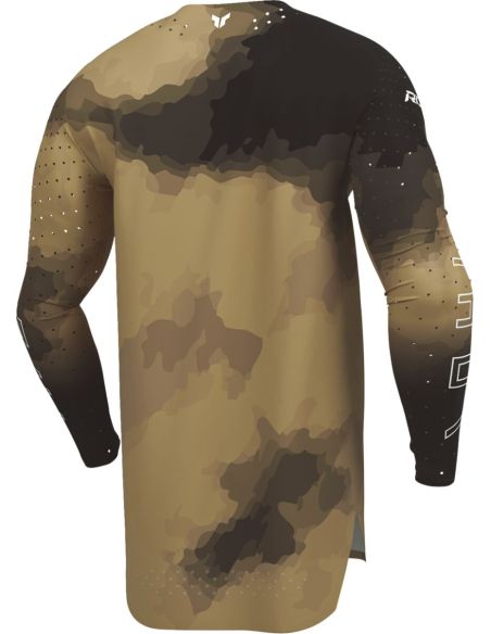 Maillot cross Thor 2026 Sportmode - Carbon Marron