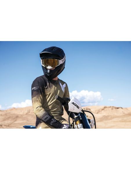 Maillot cross Thor 2026 Sportmode - Carbon Marron