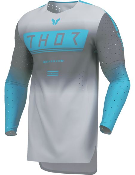 Maillot cross Thor 2026 Sportmode - Geo Bleu Gris