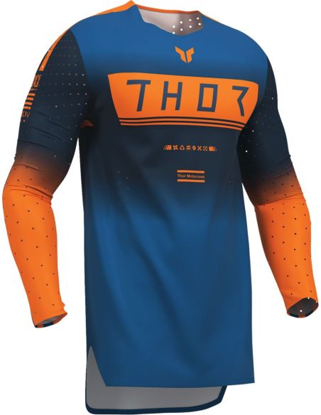 Maillot cross Thor 2026 Sportmode - Geo Bleu Orange