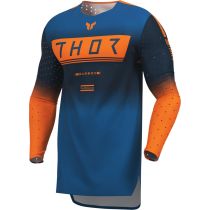 Maillot cross Thor 2026 Sportmode - Geo Bleu Orange 2