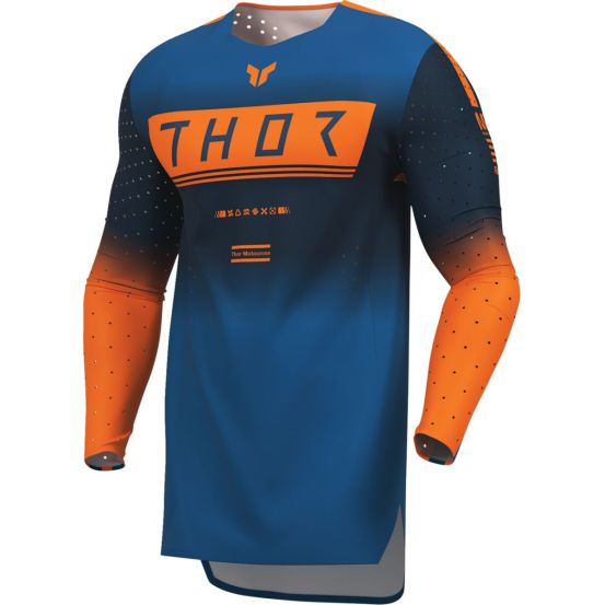 Maillot cross Thor 2026 Sportmode - Geo Bleu Orange