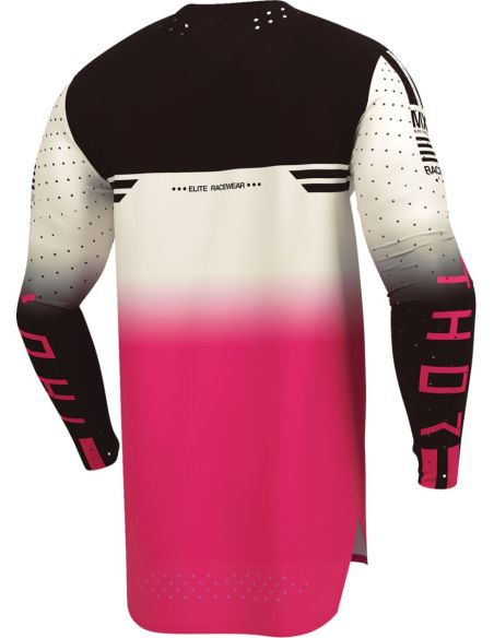 Maillot cross Thor 2026 Sportmode - Geo Vintage Rose Blanc